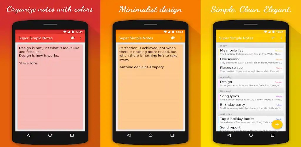 Super Simple Notes preview screenshot 6