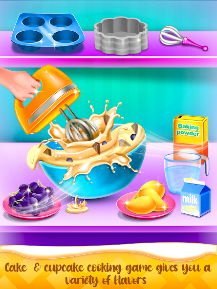 Cake Maker Cooking Cake Games For Girls screenshot 4