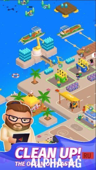 Eco Tycoon: Idle Water Cleaner Modded gameplay preview 2