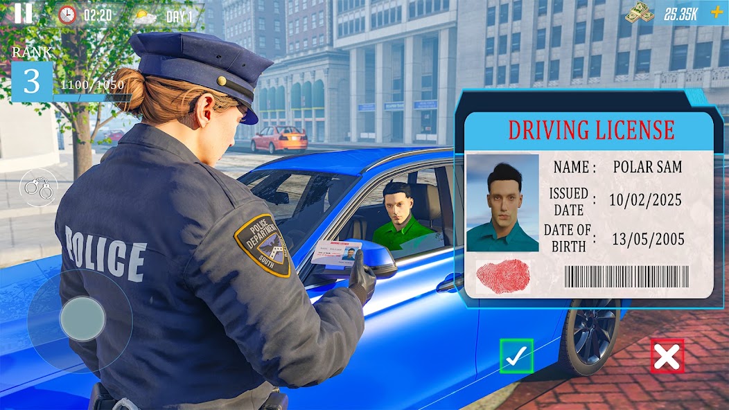 Patrol Police Job Simulator screenshot 2