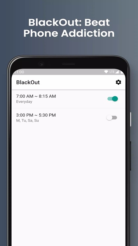 BlackOut app screenshot 3