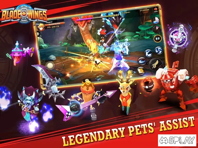 Blade & Wings: Future Fantasy 3D Anime MMORPG Game