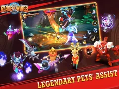 Blade & Wings: Future Fantasy 3D Anime MMORPG Game screenshot 2