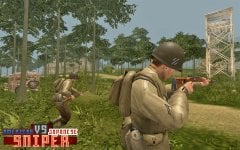 American vs Japanese Sniper screenshot 5