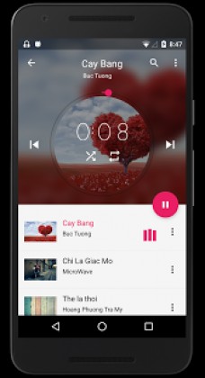 HD Music: Flat UI Music Player PRO screenshot 2