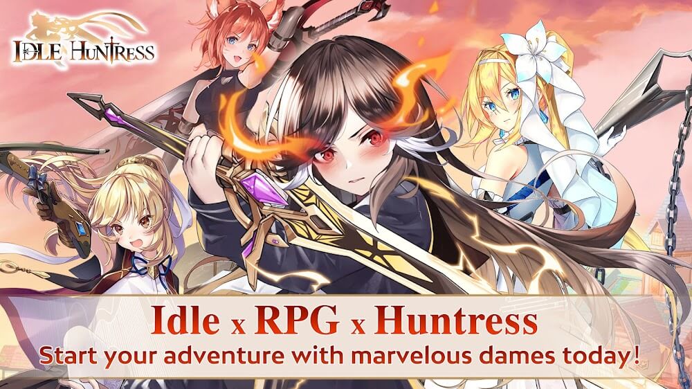 Idle Huntress: Adventure screenshot 3