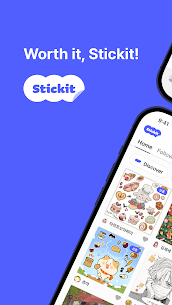 Stickit: Digital Sticker SNS screenshot 1