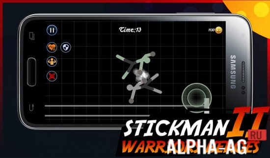 Взломанный Stickman Warriors Heroes 2 screenshot 4