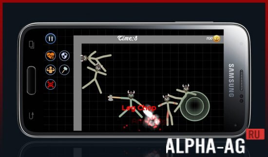 Взломанный Stickman Warriors Heroes 2 screenshot 5