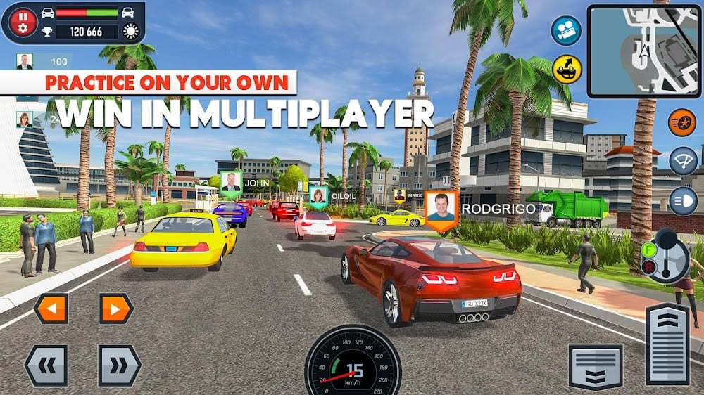 Car Driving School Simulator gameplay screenshot 7