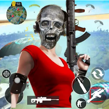 Free Zombie Shooting Strike 2021 Clash Squad 1v4 screenshot 1