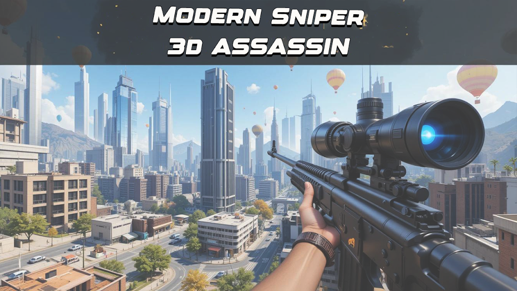 Modern Sniper 3d screenshot 1