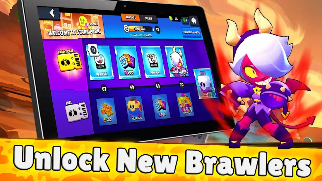 Brawl Pass box simulator for Brawl Stars