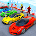 Superhero Game: Ramp Car Stunt screenshot 1