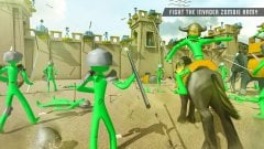 Stickman Castle Defense screenshot 2