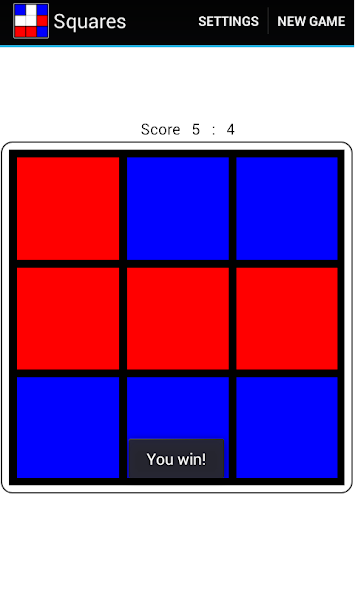 Squares screenshot 2