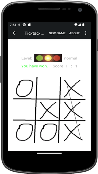 Tic-tac-toe screenshot 3