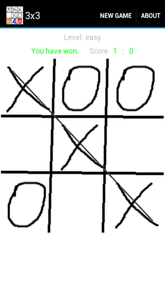 Tic-tac-toe 3–4–5 screenshot 1