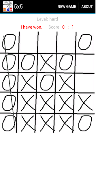 Tic-tac-toe 3–4–5 screenshot 3