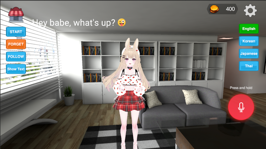 Luna Girlfriend Simulator 3D screenshot 1