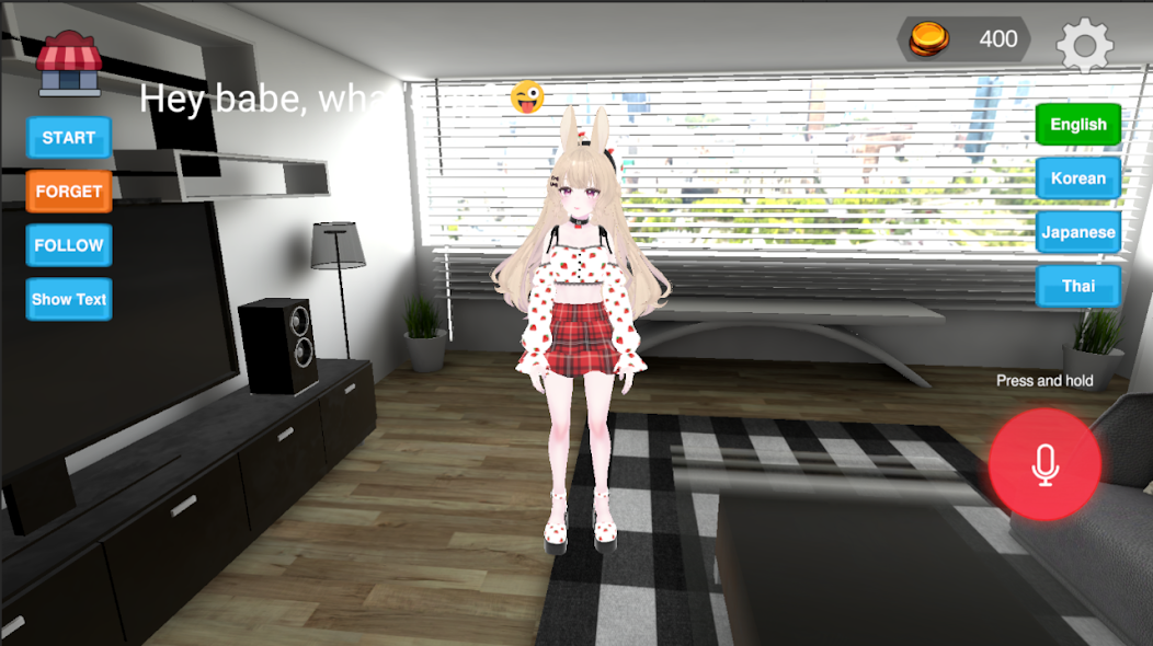 Luna Girlfriend Simulator 3D screenshot 2