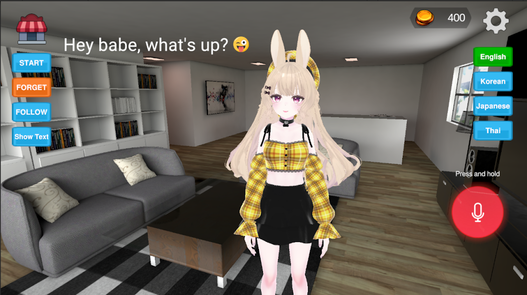 Luna Girlfriend Simulator 3D screenshot 3