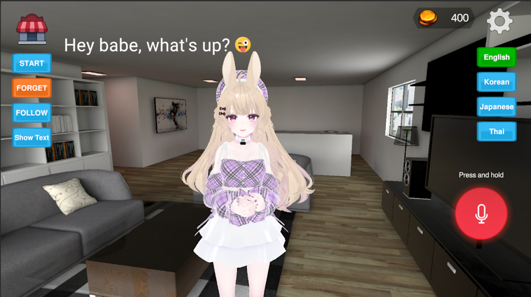 Luna Girlfriend Simulator 3D screenshot 4
