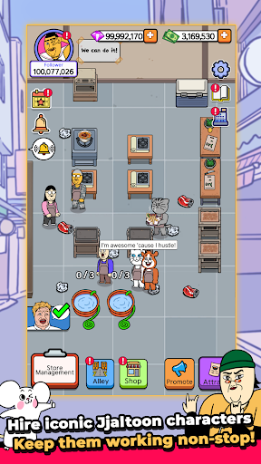 Alley Restaurant Tycoon gameplay screenshot 1