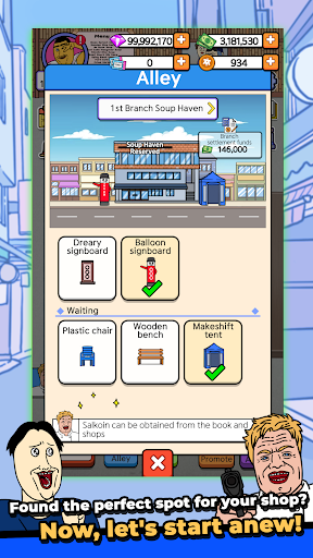 Alley Restaurant Tycoon gameplay screenshot 3