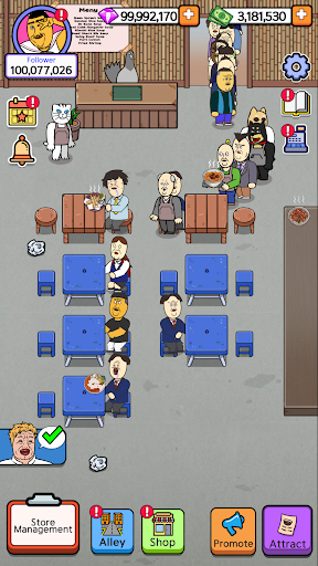 Alley Restaurant Tycoon gameplay screenshot 5