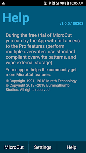 MicroCut screenshot 3