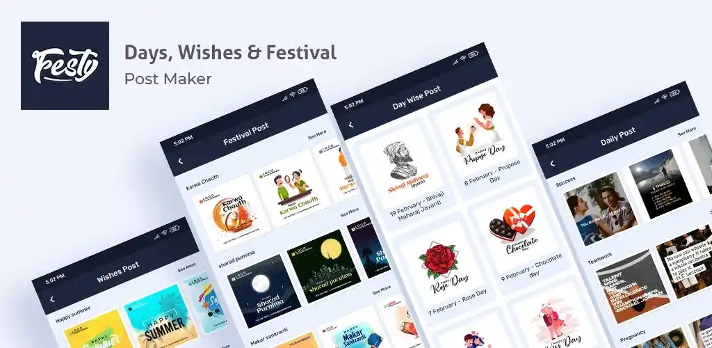 Festy: Festival Post Maker screenshot 6