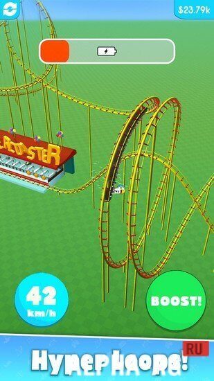 Hyper Roller Coaster screenshot 4