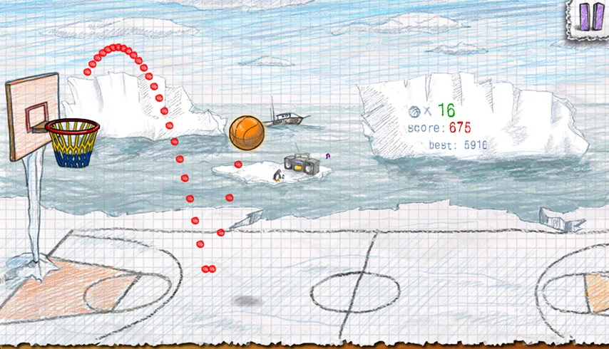 Doodle Basketball 2 screenshot 3