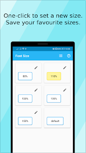 Font Size screenshot 4