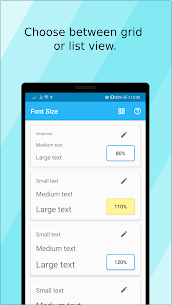 Font Size screenshot 5