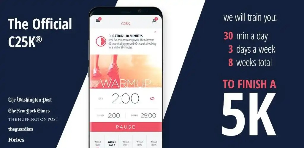 C25K® Couch to 5K screenshot 6