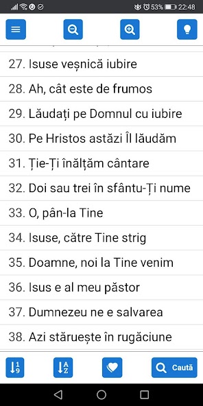 Cantari - biserici penticostale screenshot 1