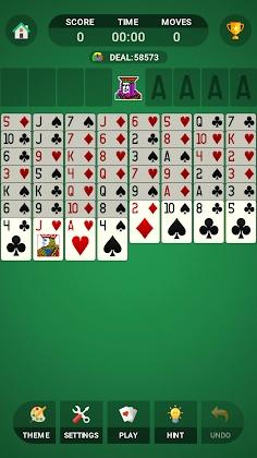FreeCell Solitaire PRO (no ads) 1.2.0 screenshot 1