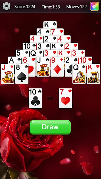 Solitaire gameplay screenshot 5