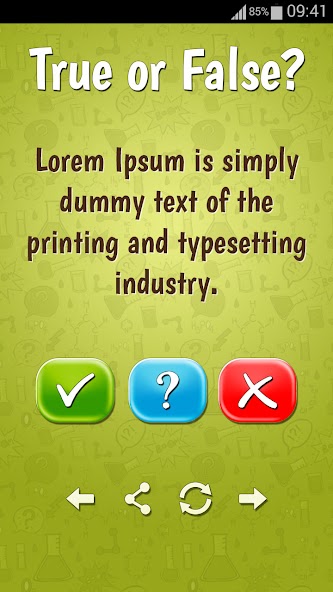 True or False Trivia Screenshot 1