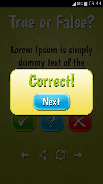 True or False Trivia Screenshot 2