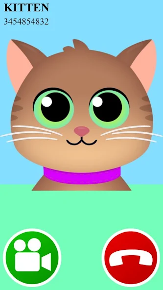 Fake Call Video Cat 2 Game screenshot 3