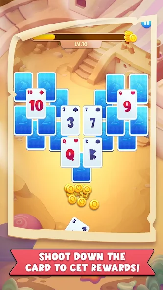 Tripeaks Ocean Legends screenshot 3