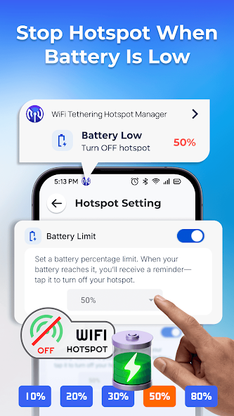 WiFi Tethering: Internet Sharing screenshot 4