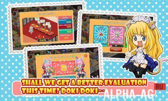 Взломанная Moe Girl Cafe screenshot 2
