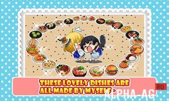 Взломанная Moe Girl Cafe screenshot 5