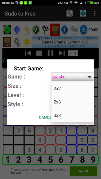 Sudoku Free screenshot 2