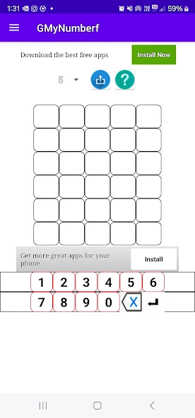 GMyNumberf screenshot 2