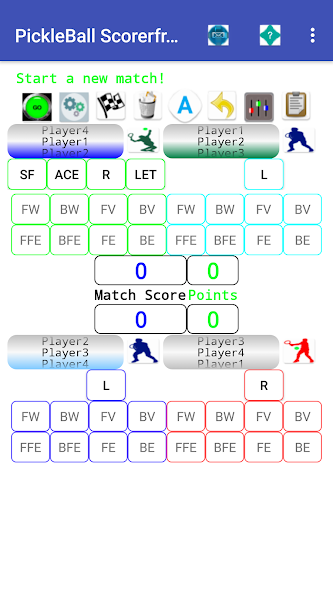 PickleBall Scorerfree